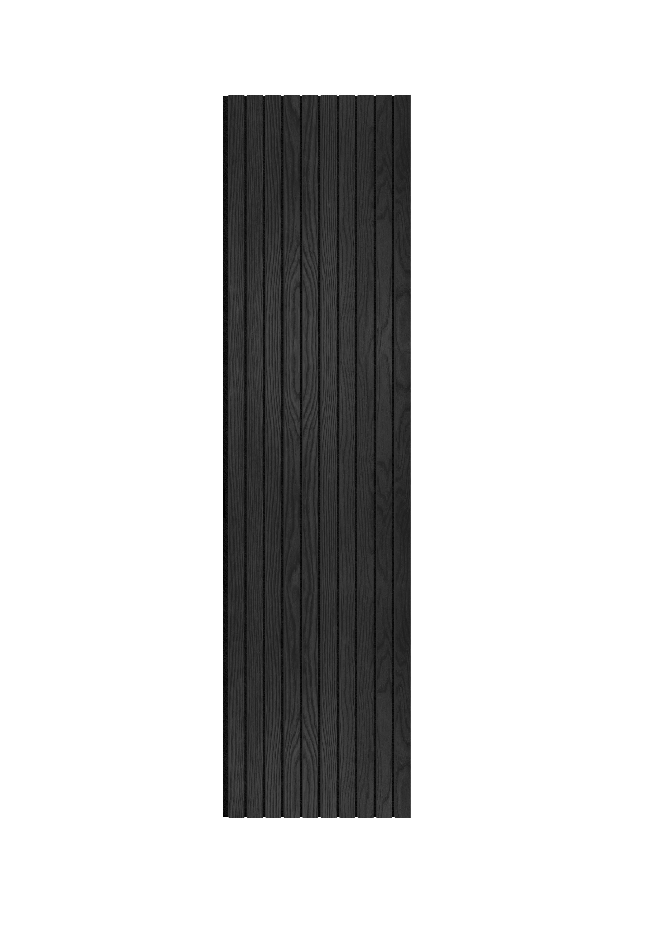 Acoustic Slat Wall Panels | Premium ExtraWide Slats | 240cm x 60cm | Dark Grey
