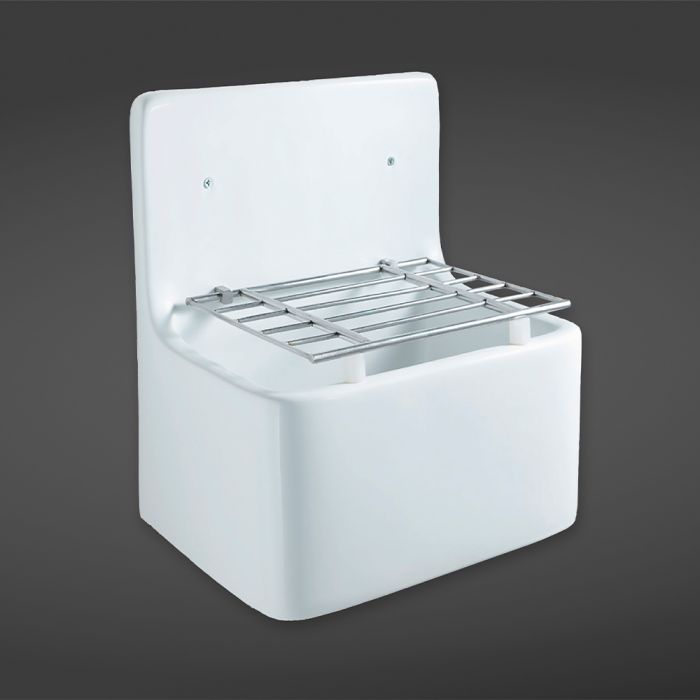RAK 520mm x 390mm Cleaner Sink With Grill