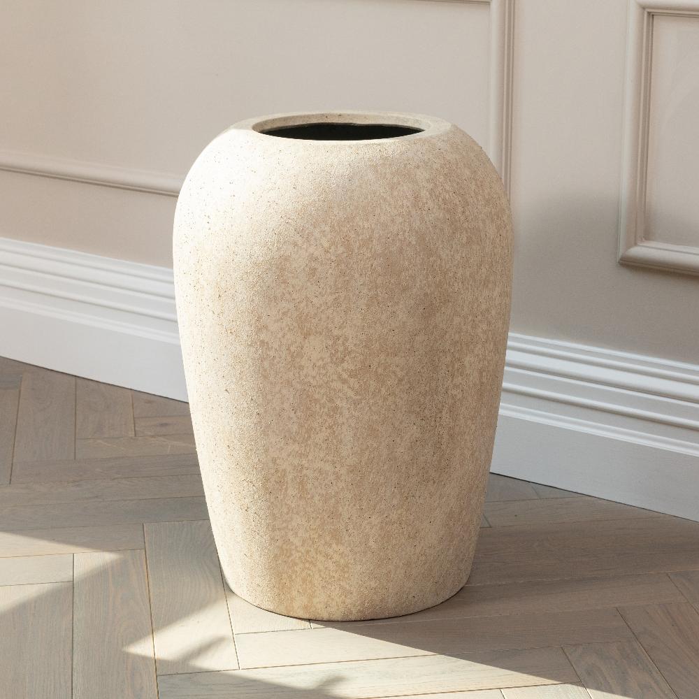 Artificial Yucca Tree UV/IFV in Lena Beige Planter