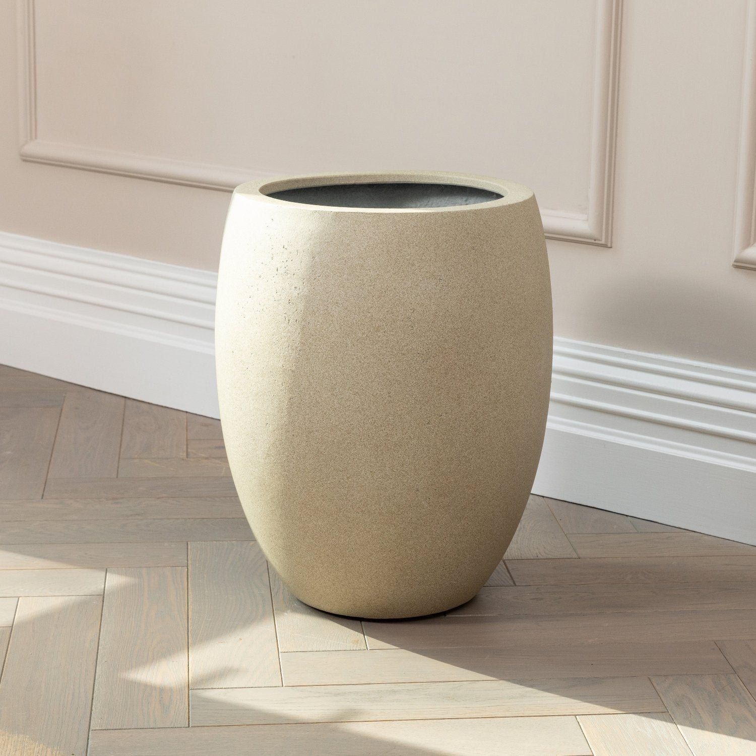 Artificial Yucca Tree UV/IFV in Antique White Planter