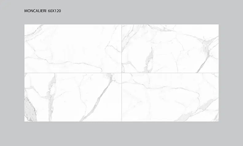 Moncalieri Gloss Porcelain Tile – 60 x 120cm