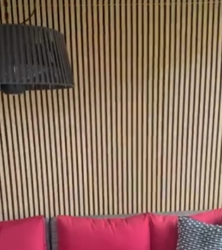 Outdoor Slat Wall Panels | Premium Composite Technology | 235cm x 152mm| Light Oak