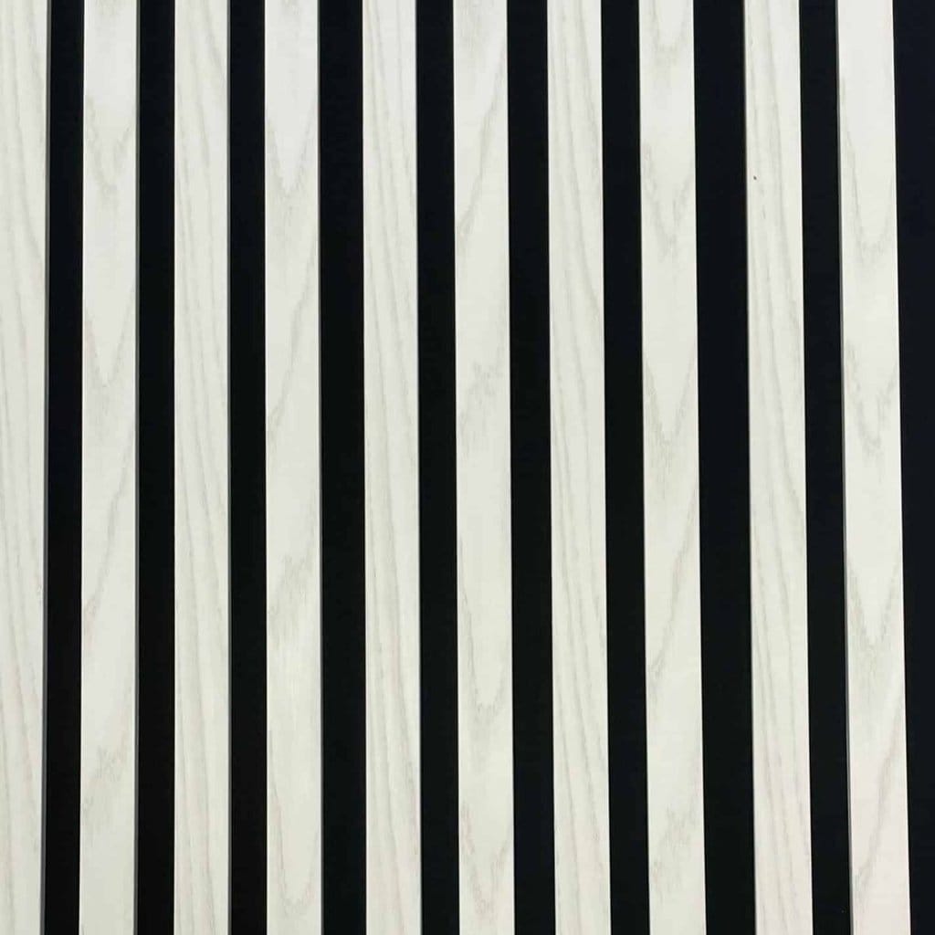 244cm x 60cm MDF Premium Acoustic Wall Panel White