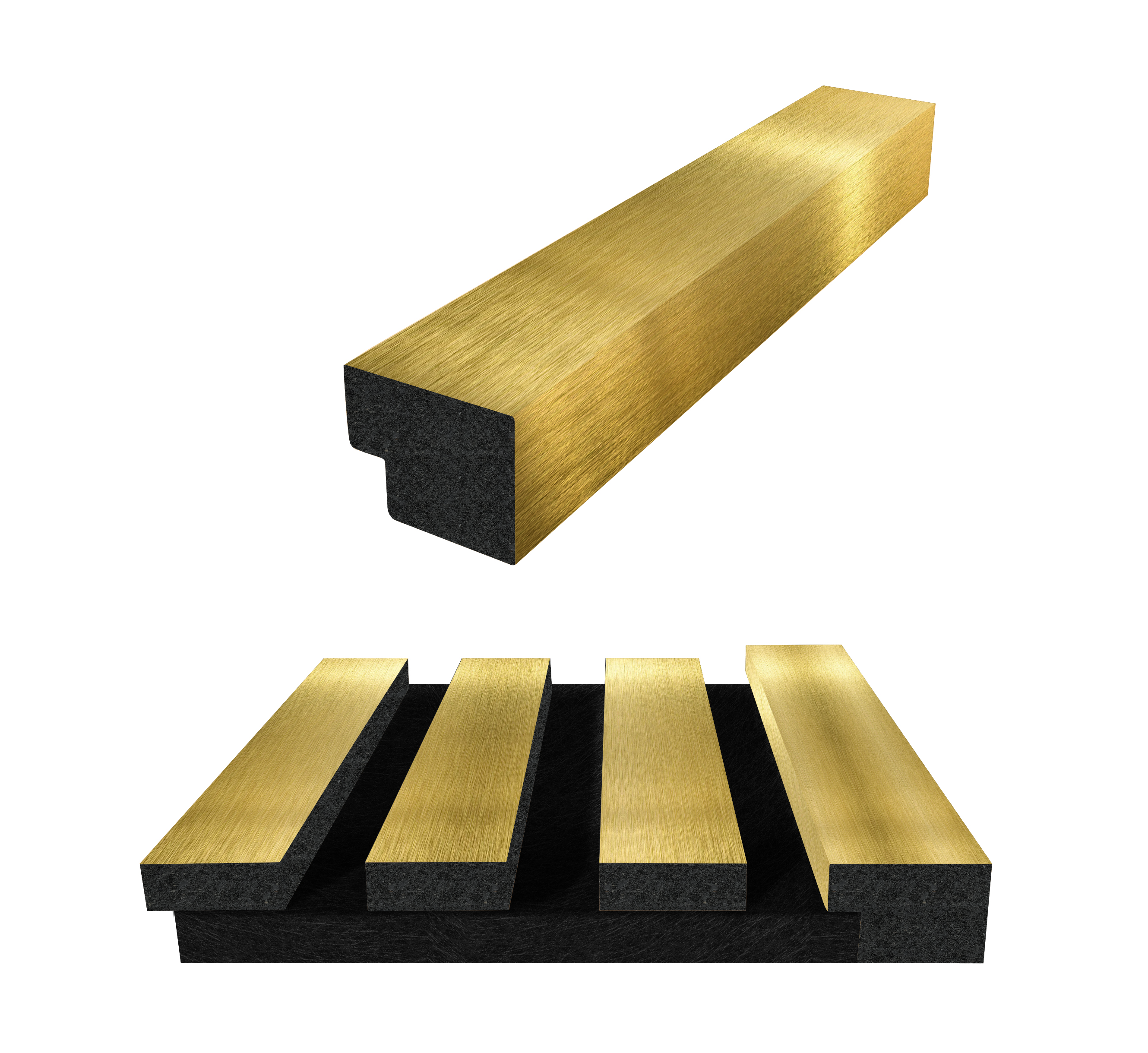 1 x Acoustic Panel Finishing End Trim ( Multiple Colours )