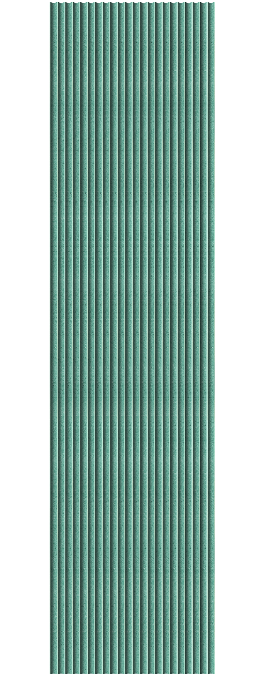 Paintable Fluted MDF Wall Panel (240cm x 60cm)