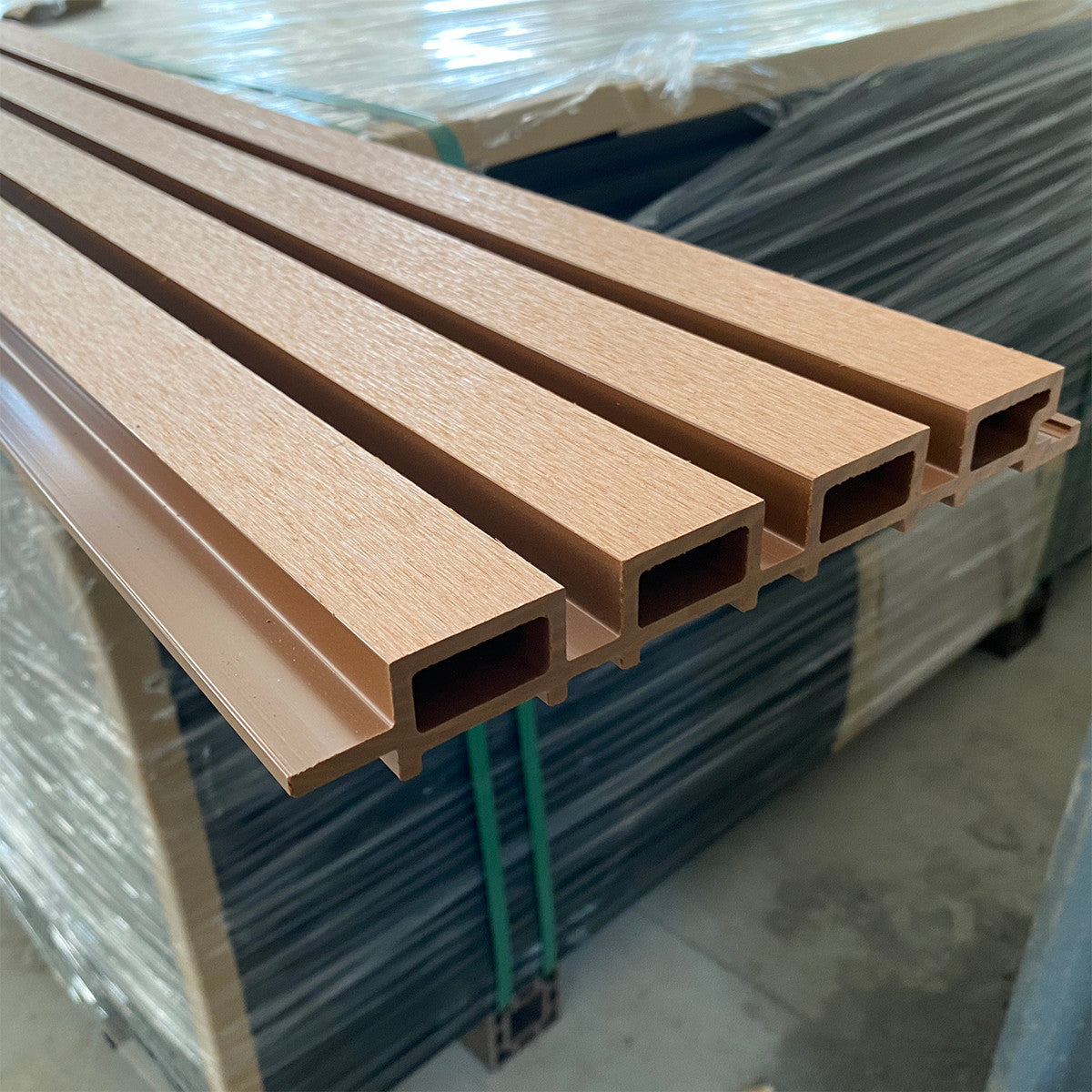 PH Pro Range Outdoor Composite Slat Wall Panel - American Oak - supplier image 4