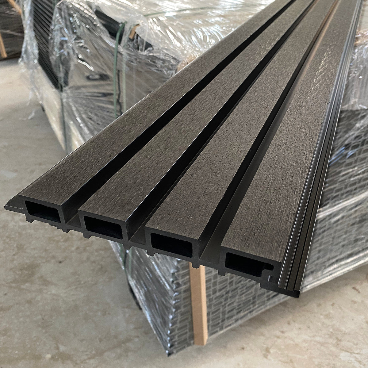 PH Pro Range Outdoor Composite Slat Wall Panel - Black - supplier image 4