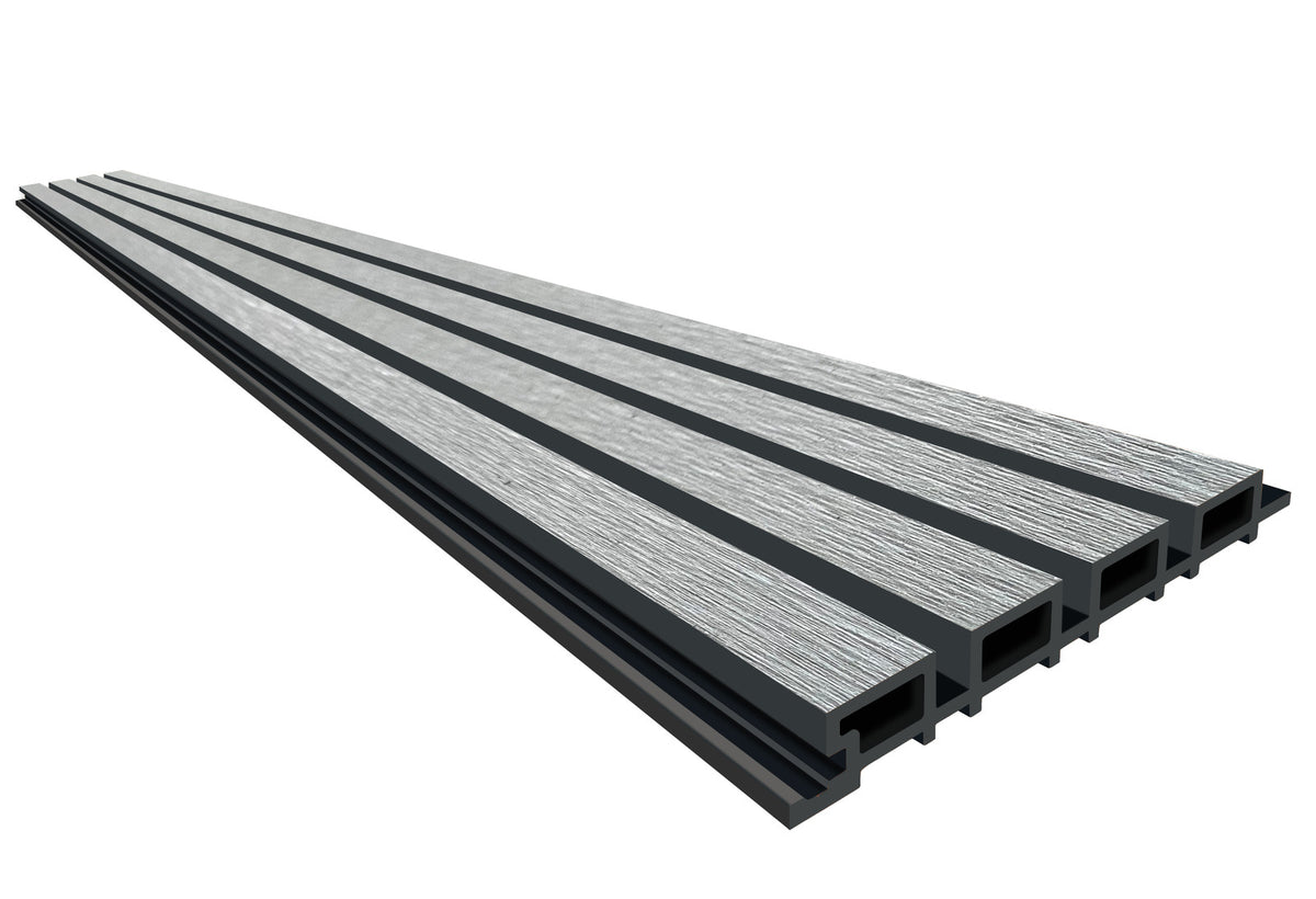 PH Pro Range Outdoor Composite Slat Wall Panel - Dark Grey - supplier image 3
