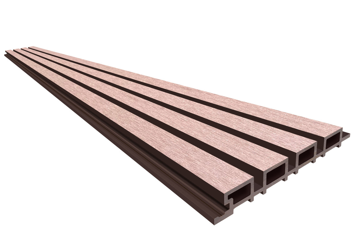 PH Pro Range Outdoor Composite Slat Wall Panel - Walnut - supplier image 3