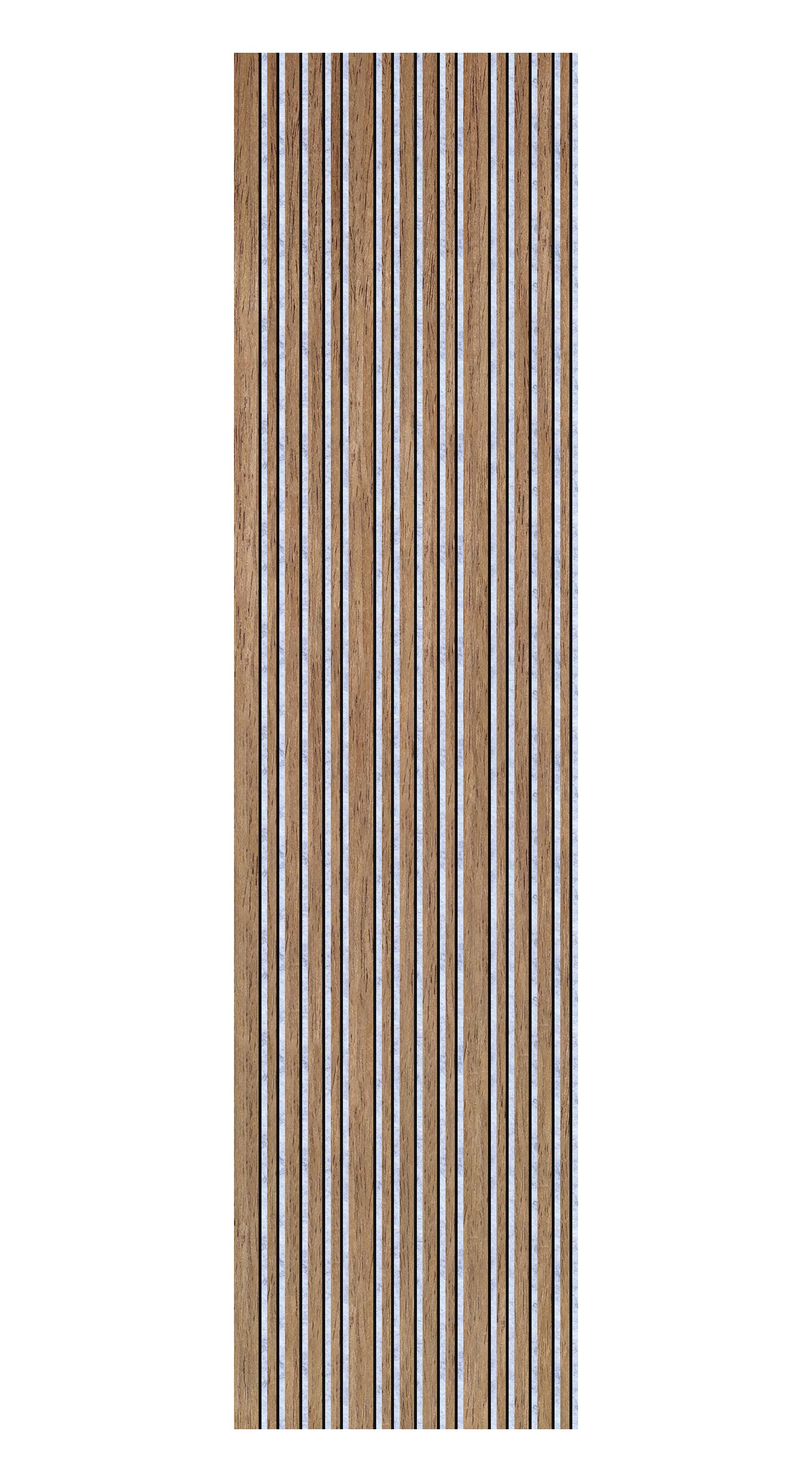 ACOUSTIC MULTI WIDTH PANEL- WALNUT + SILVER