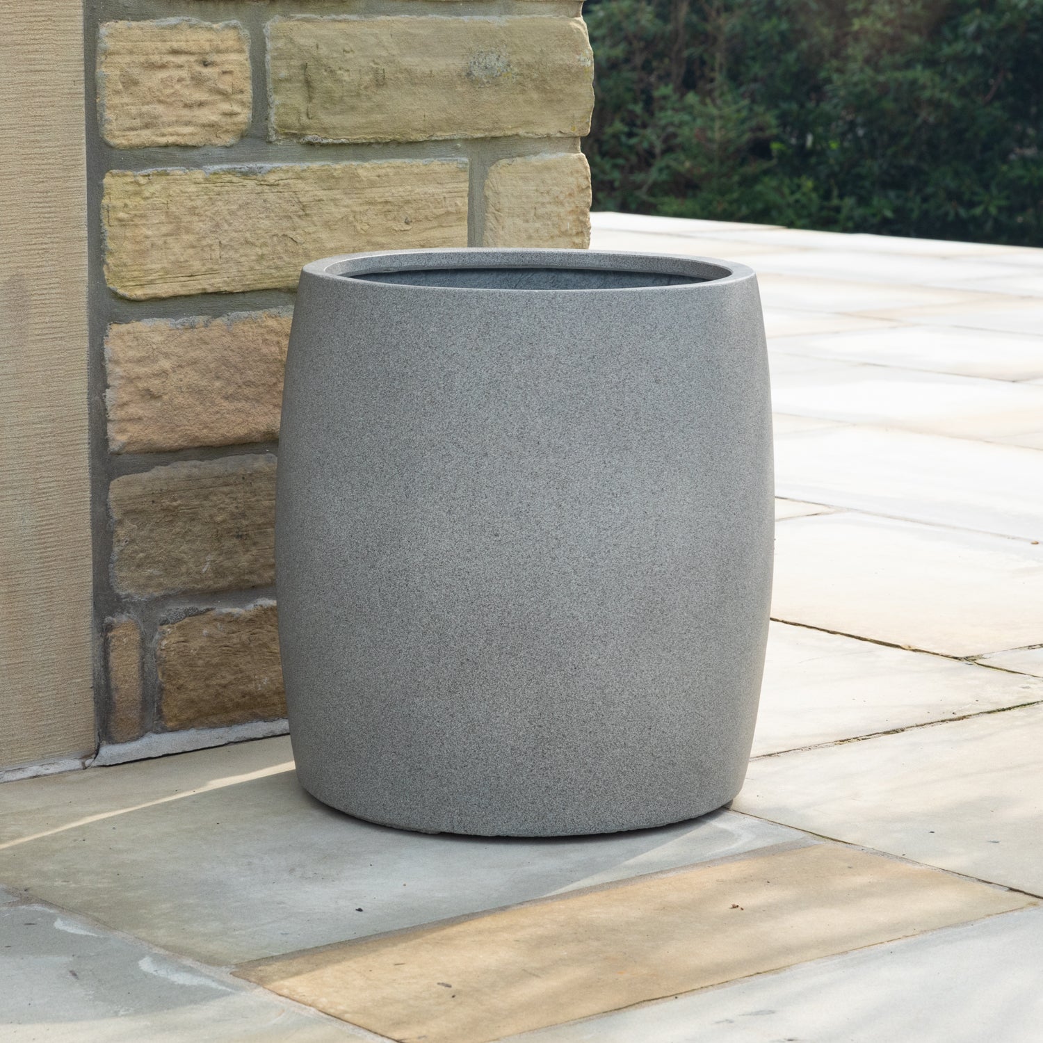 Artificial Buxus Ball Topiary in Grey Planter
