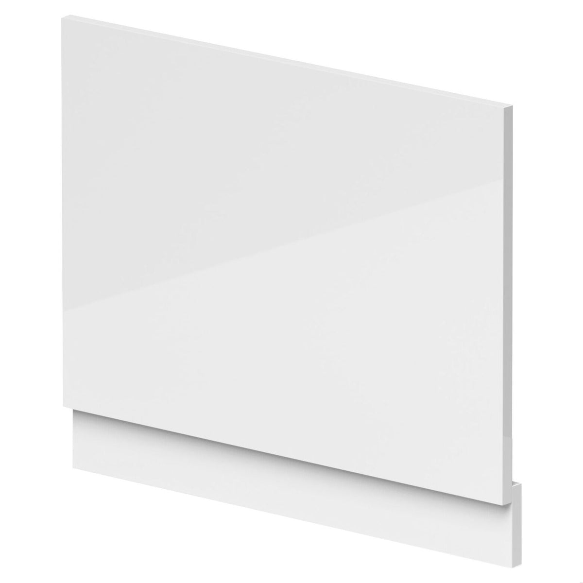 Halite 700mm Gloss White Waterproof End Bath Panel - Main product image