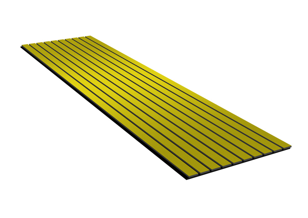 Acoustic Slat Wall Panels | Premium ExtraWide Slats | 240cm x 60cm | G