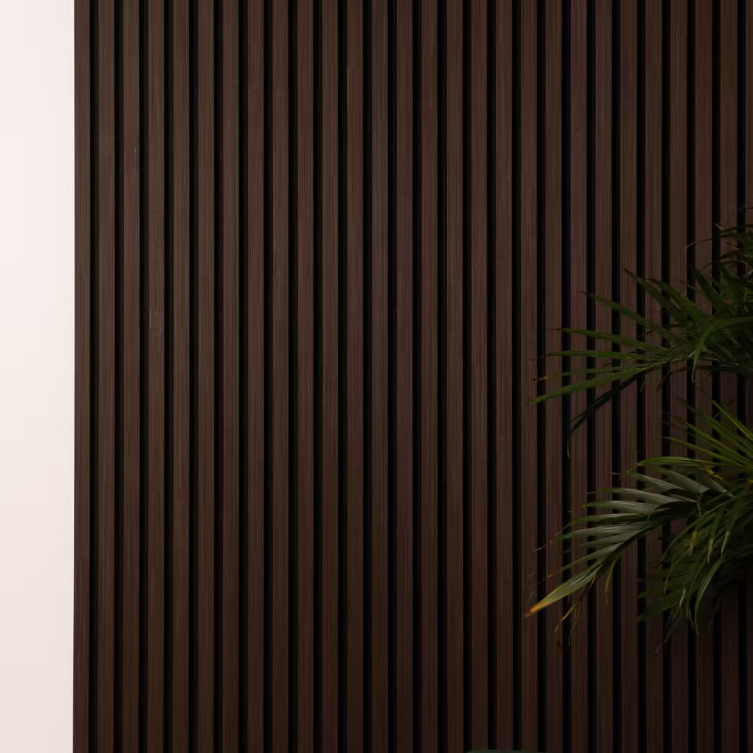 Acoustic Slatted Wall Panel 240 x 60cm - Walnut x 1 panel