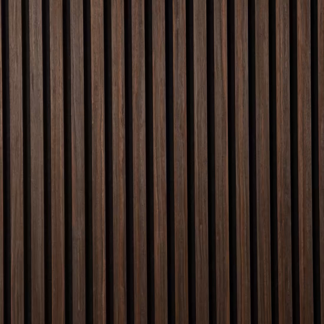 Acoustic Slatted Wall Panel 240 x 60cm - Smoked Oak x 1 panel