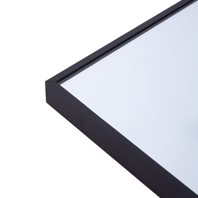 Black Aluminium Alloy Rectangular Full-Length Dressing Mirror | 100cm x 200cm