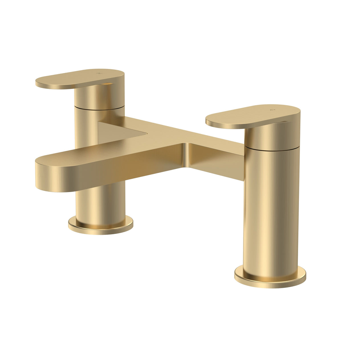 nuie choice Halstatt Brushed Brass Bath Filler - Main product image