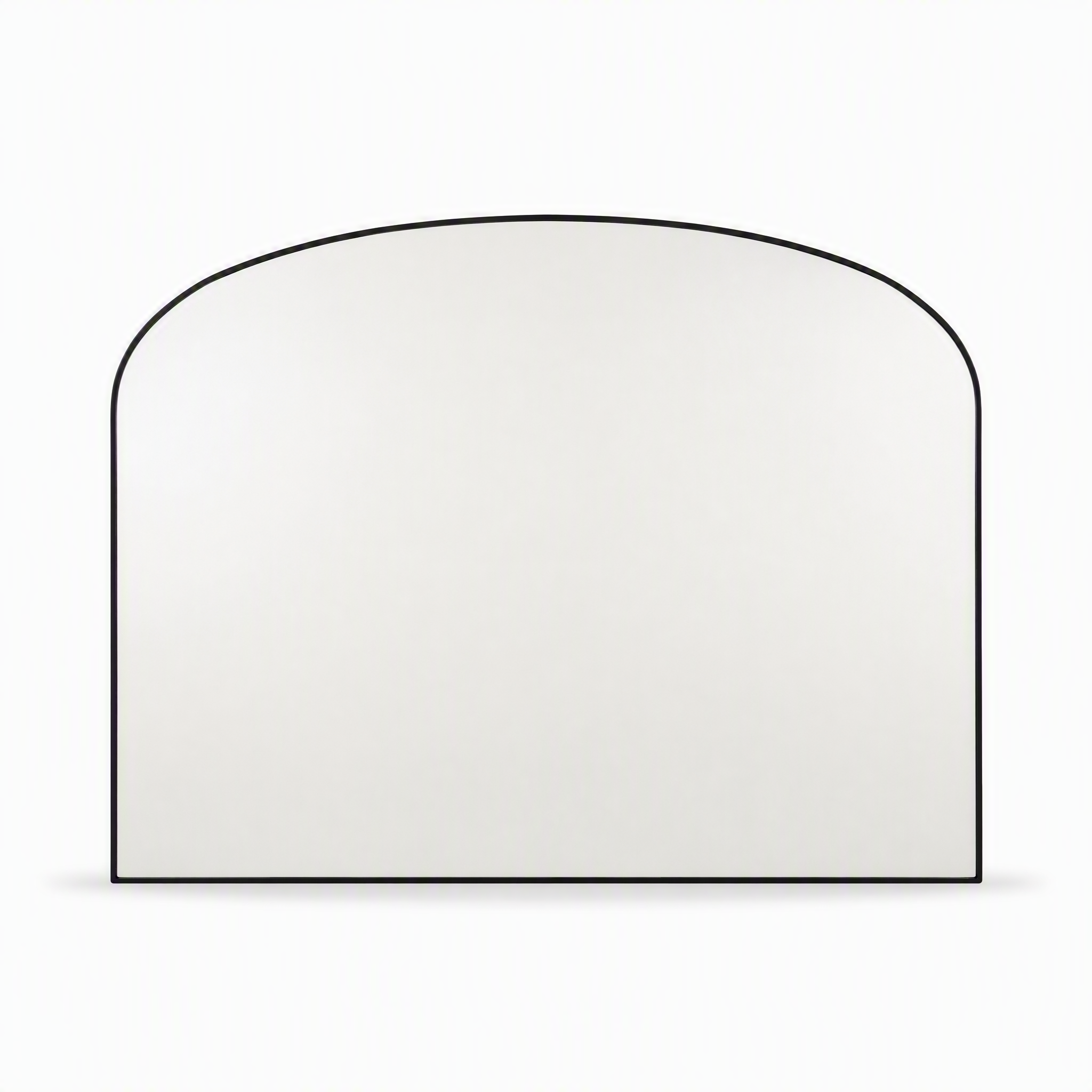 Black Aluminium Alloy Wide Arch Mirror | 120cm x 90cm