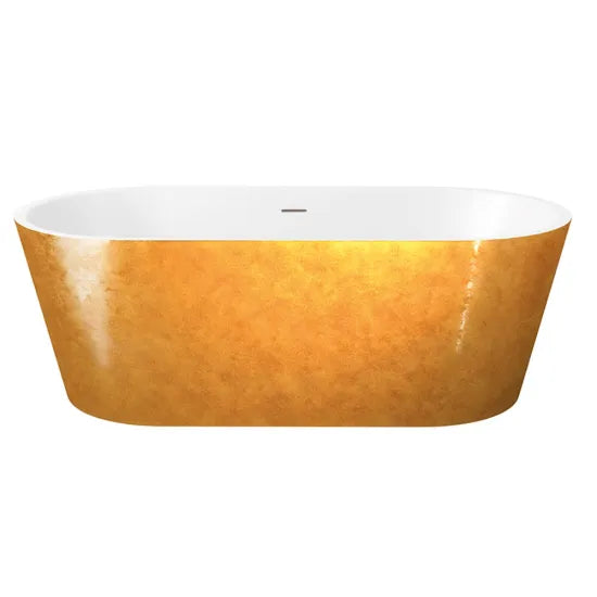 Elementa 1695mm x 795mm Copper Freestanding Bath