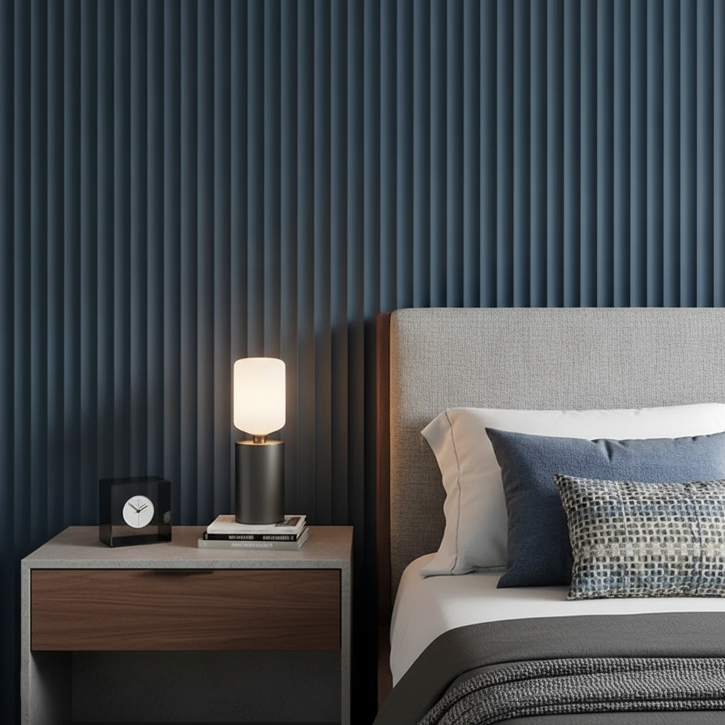 Paintable Fluted MDF Wall Panel (240cm x 60cm)