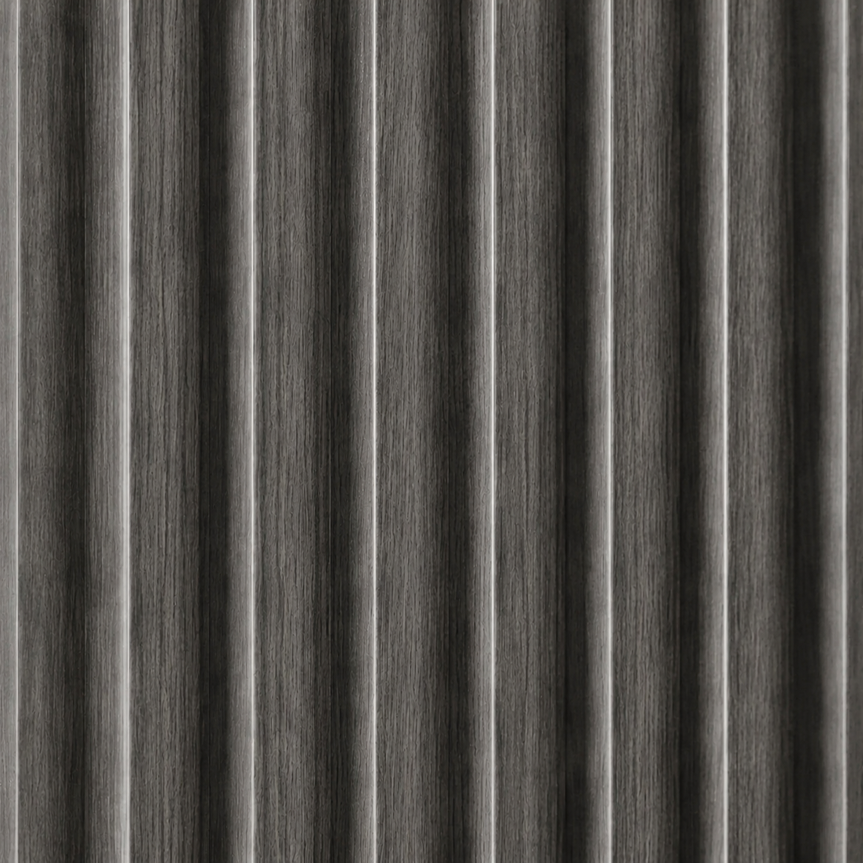 WPC 3D Wave Wall Panels | Outdoor | 235cm x 15.9cm | 10 Pack | Ash Grey