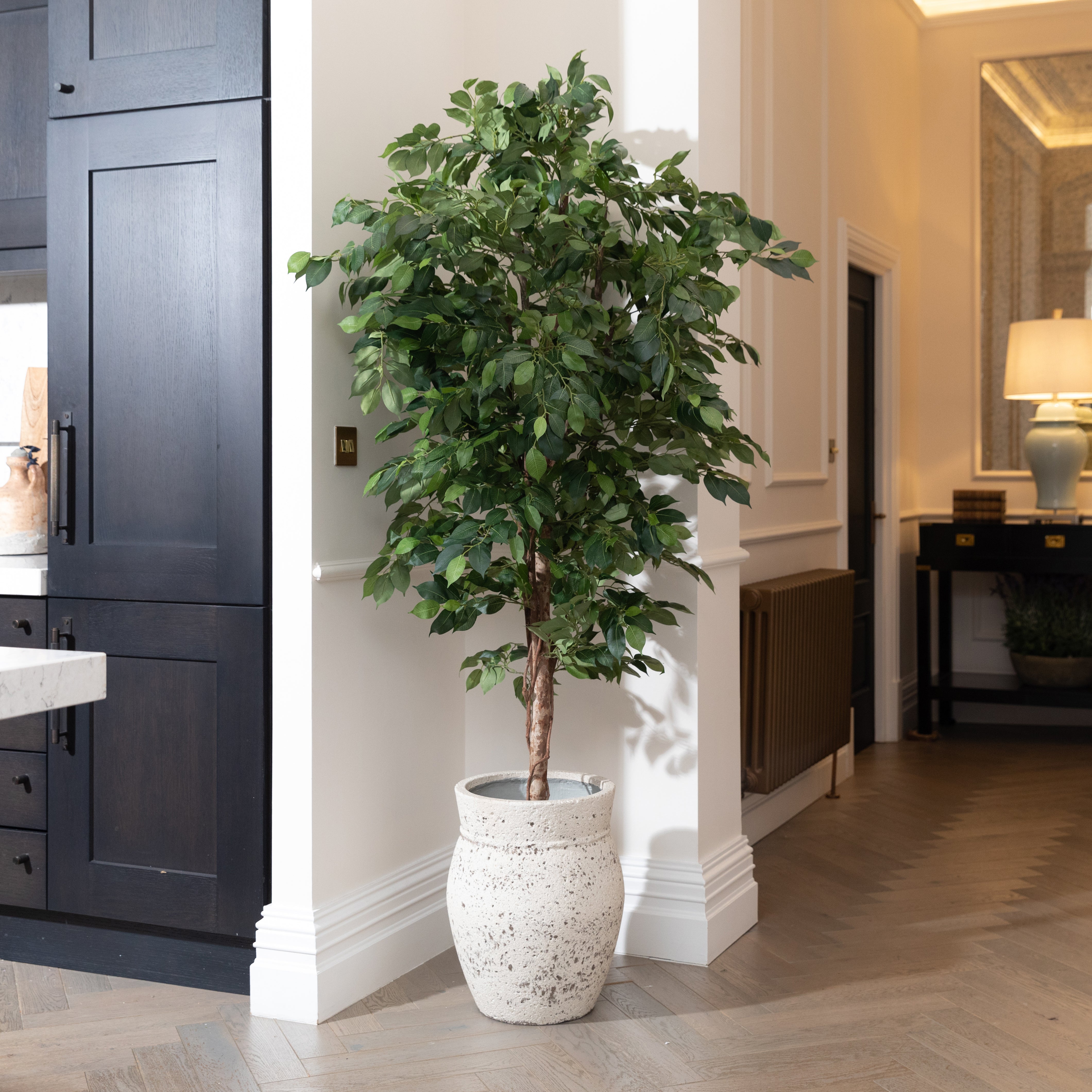 Apollo White Stone Planter