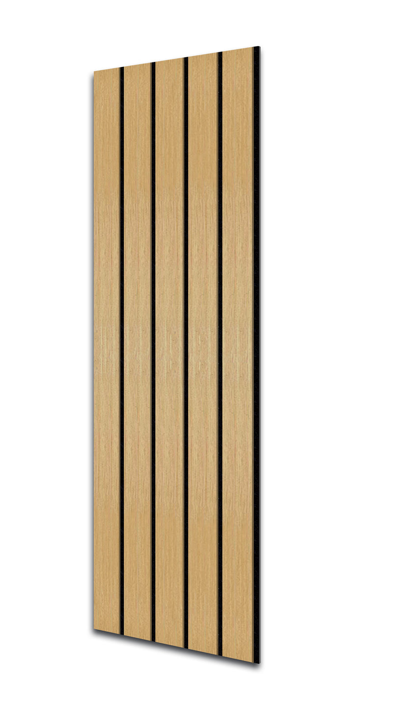 Acoustic Slat Wall Panels | Premium UltraWide Slats | 240cm x 60cm | L