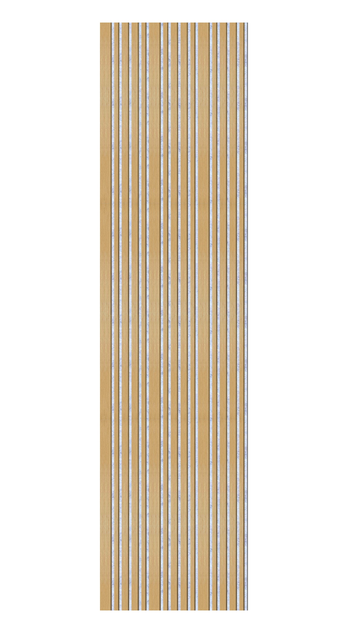 ACOUSTIC MULTI WIDTH PANEL- OAK + SILVER