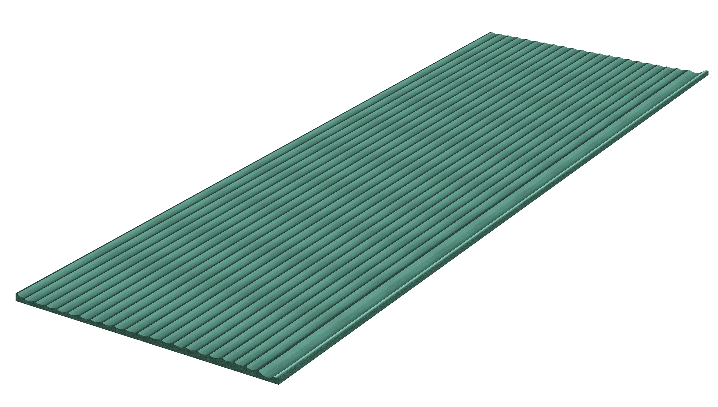 Paintable Fluted MDF Wall Panel (240cm x 60cm)