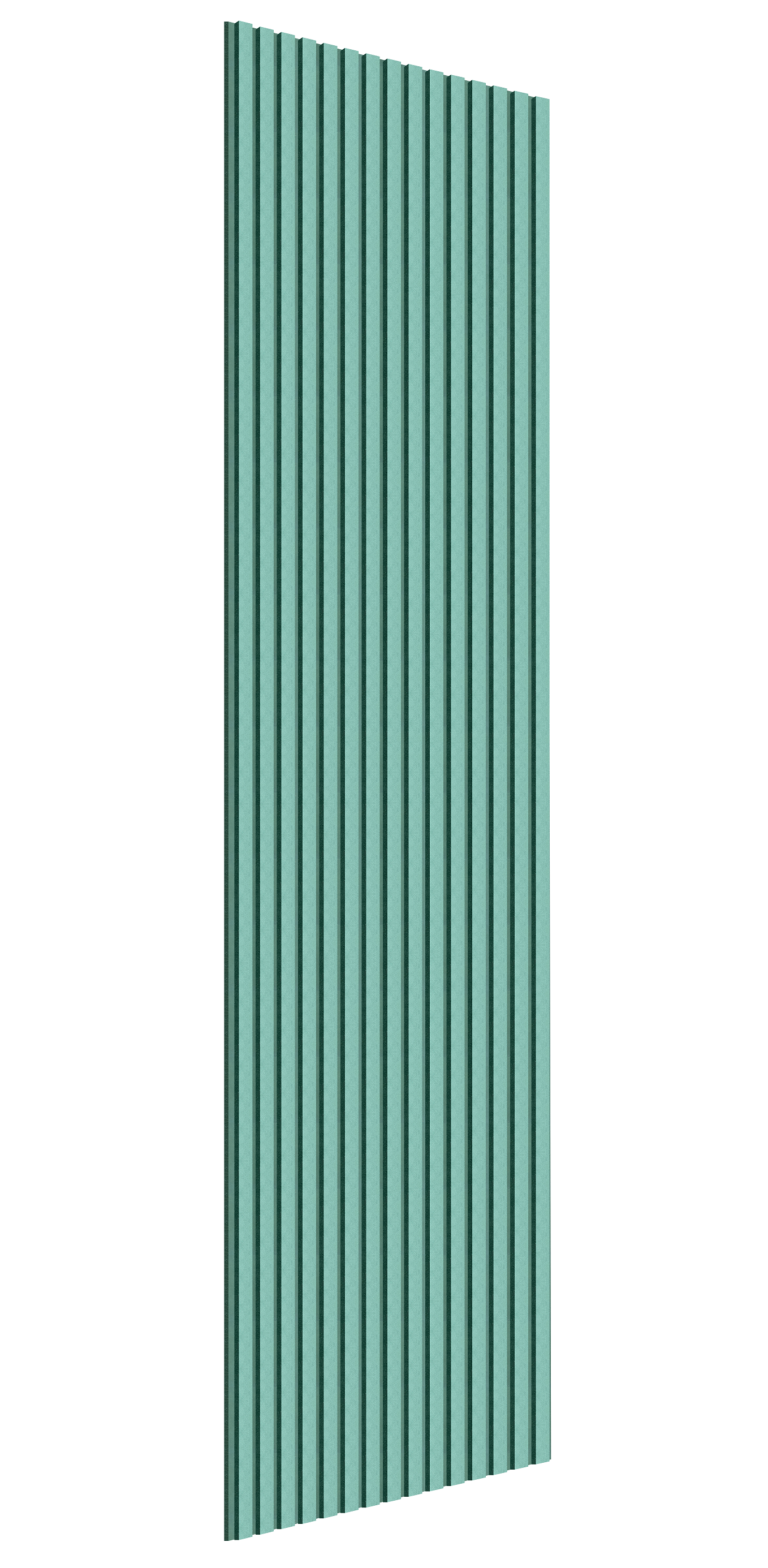Paintable Slatted MDF Wall Panel (240cm x 60cm)