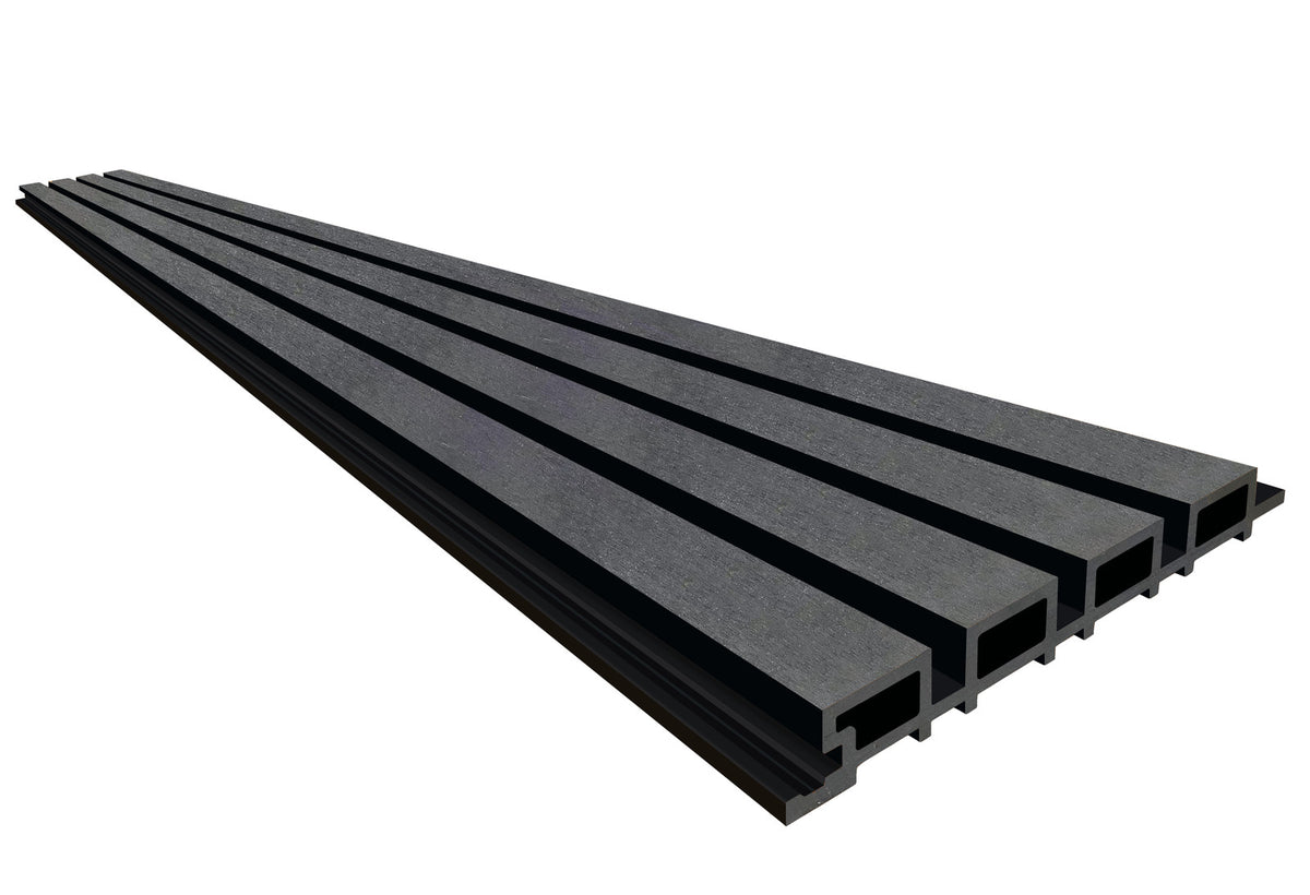 PH Pro Range Outdoor Composite Slat Wall Panel - Black - supplier image 3