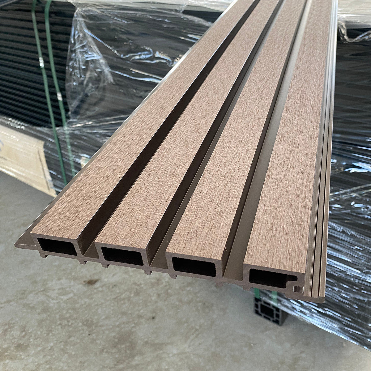 PH Pro Range Outdoor Composite Slat Wall Panel - Denver Oak - supplier image 4