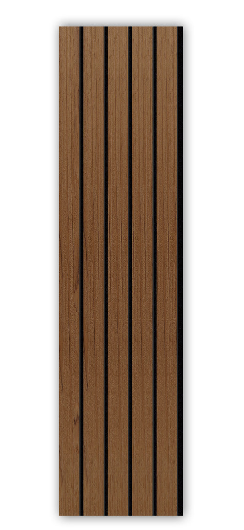 Acoustic Slat Wall Panels | Premium UltraWide Slats | 240cm x 60cm | T