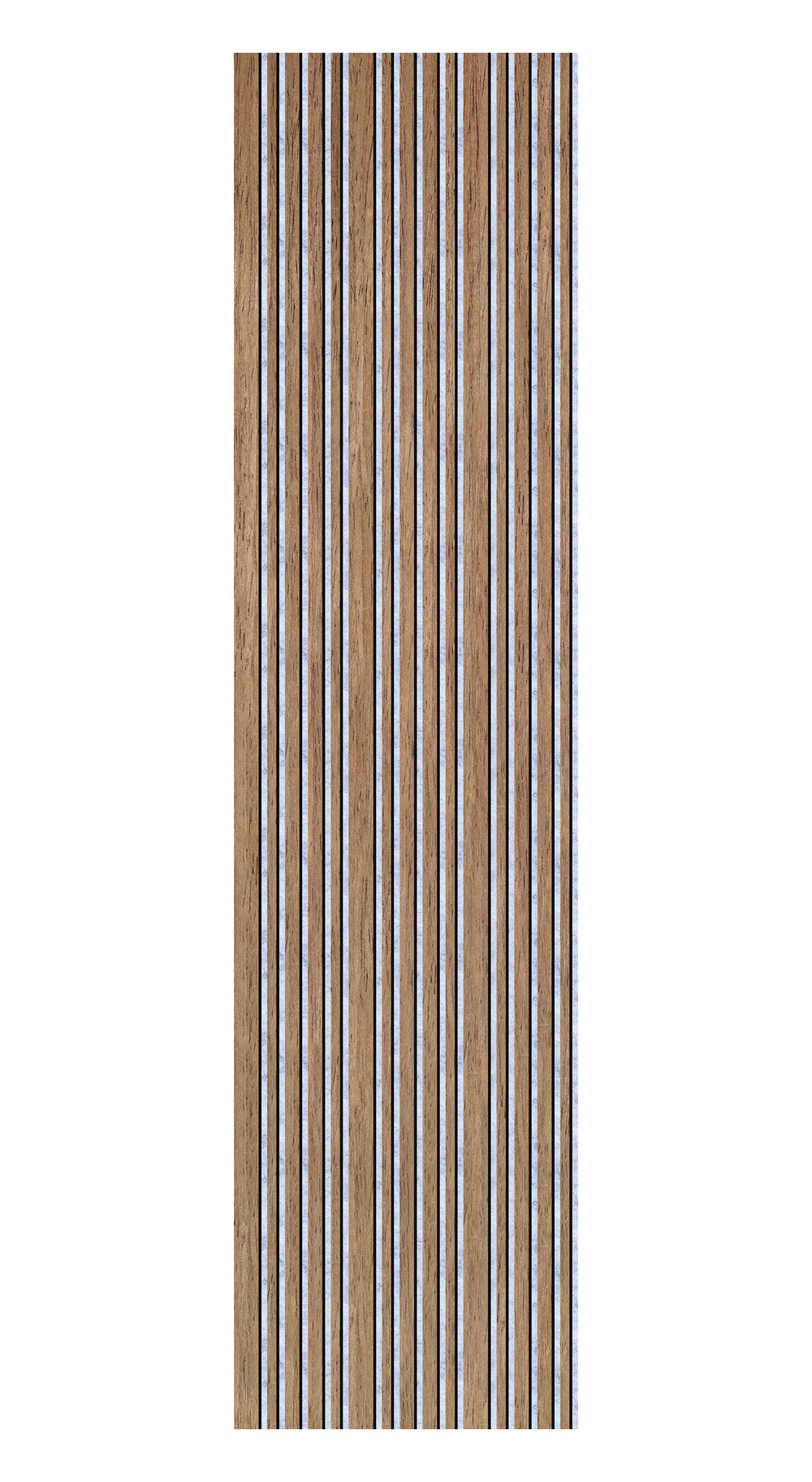 ACOUSTIC MULTI WIDTH PANEL- WALNUT + SILVER