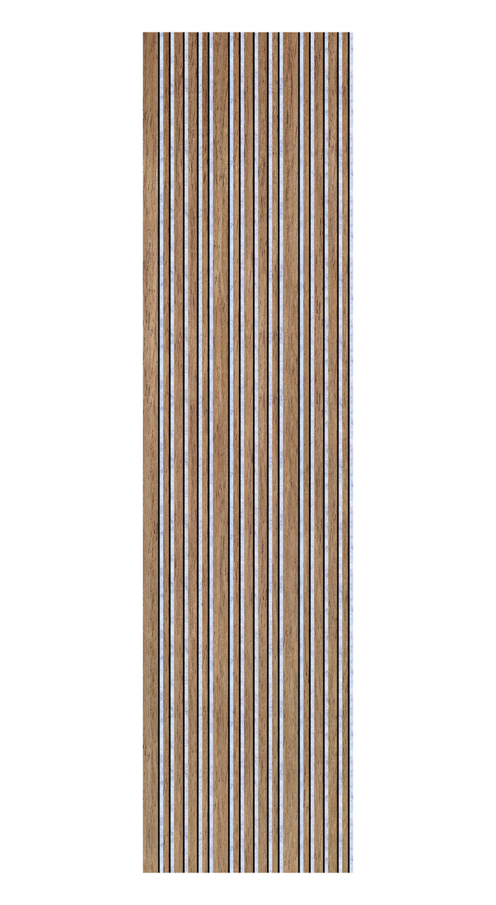 ACOUSTIC MULTI WIDTH PANEL- WALNUT + SILVER